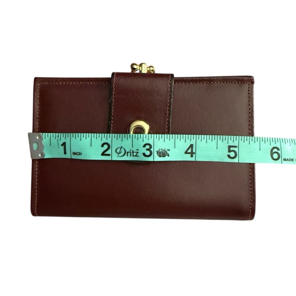 NOS Vintage 70s CAPRI by AMITY Cordova Leather Wallet Billfold Coin Credit Card - Picture 8 of 10